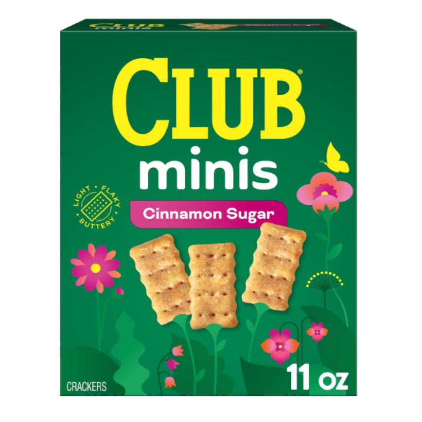 Club Minis Cinnamon Sugar Crackers 11 oz.