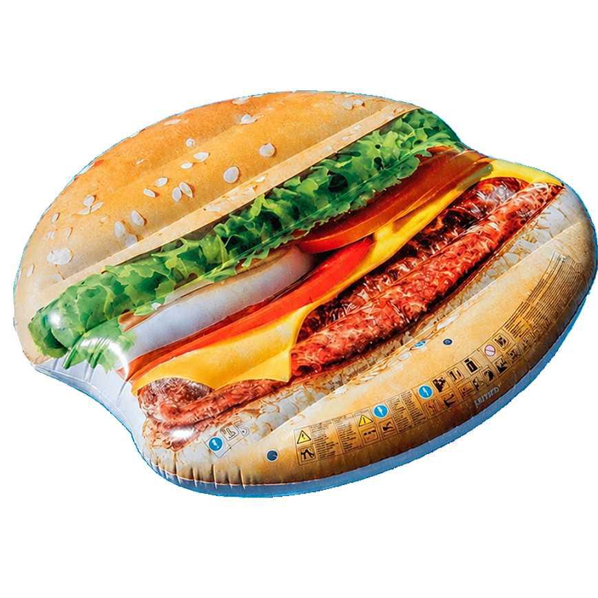 Intex Novelty Pool Floats Juicy Hamburger
