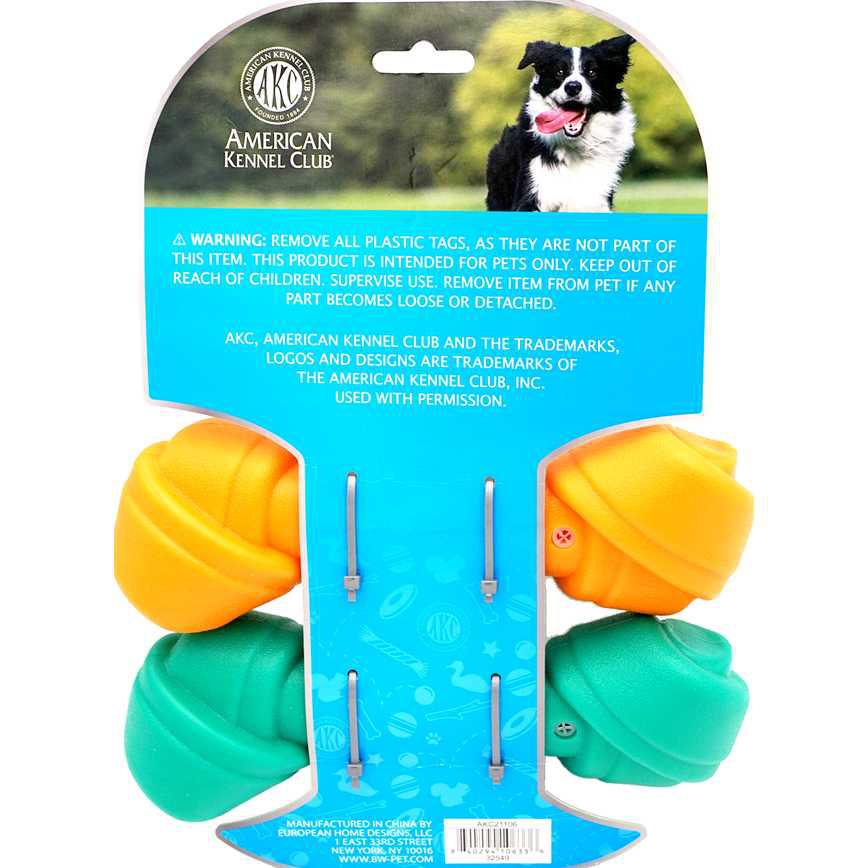 American Kennel Club Squeak Bones 2 pk.