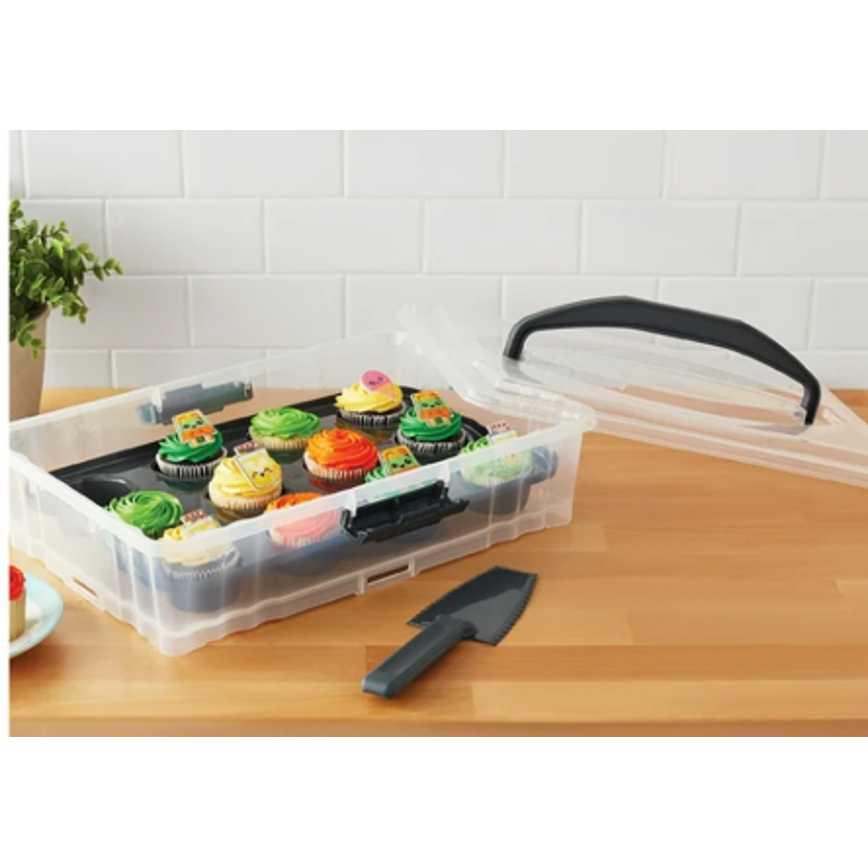 Phantom Chef Dessert-To-Go Cake & Cupcake Carrier