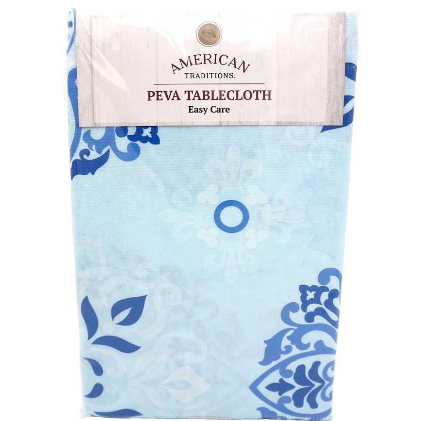 American Traditions Peva Tablecloth Easy Care