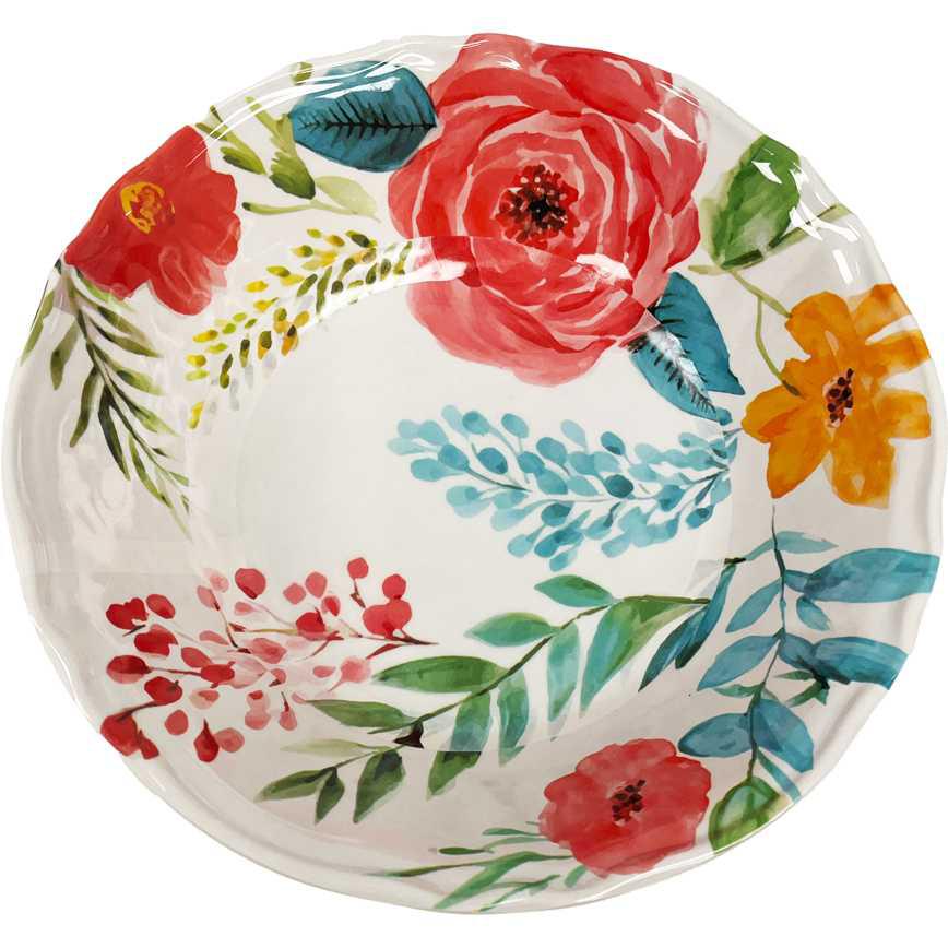 Salad Bowl Floral 7.5"