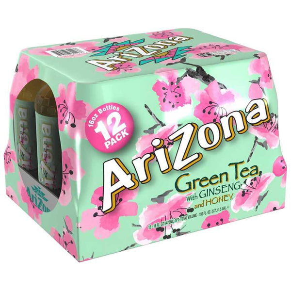 Arizona Green Tea With Ginseng and Honey 12 pk. 16 oz. - Ollie's