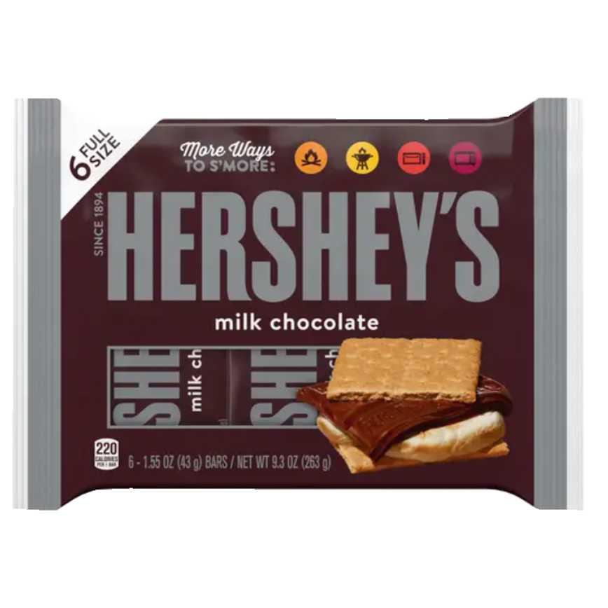 Hershey's Classic Chocolate Bars 6 pk.