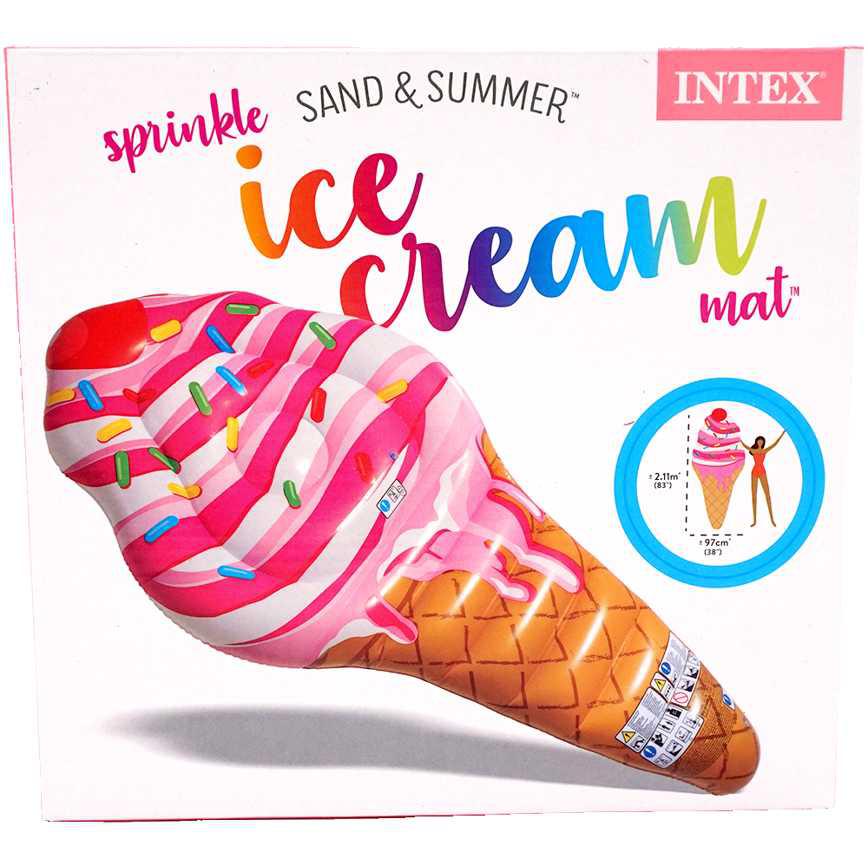 Intex Novelty Pool Float Sprinkle Ice Cream