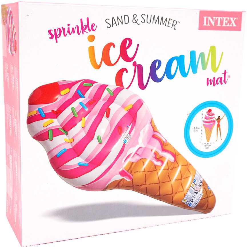 Intex Novelty Pool Float Sprinkle Ice Cream
