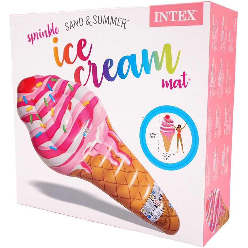 Intex Novelty Pool Float Sprinkle Ice Cream