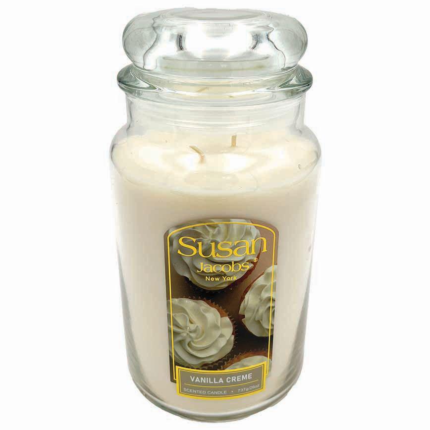 Susan Jacobs Apothecary Candles Vanilla Creme 26 oz.
