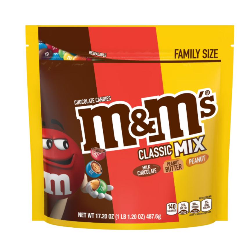 M&M's Family Size Classic Mix 17.20 oz.