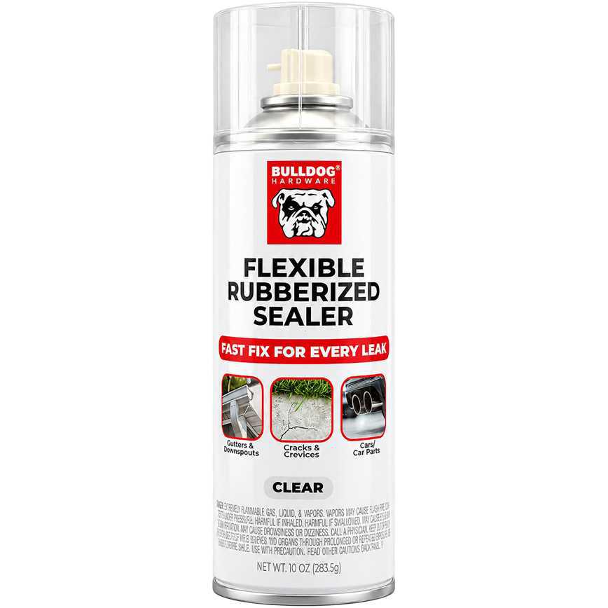 Bulldog Hardware Flexible Rubberized Sealant 10 oz.