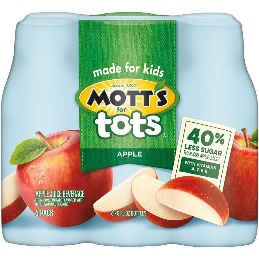 Mott's for Tots Apple Juice 6 pk. 8 oz.