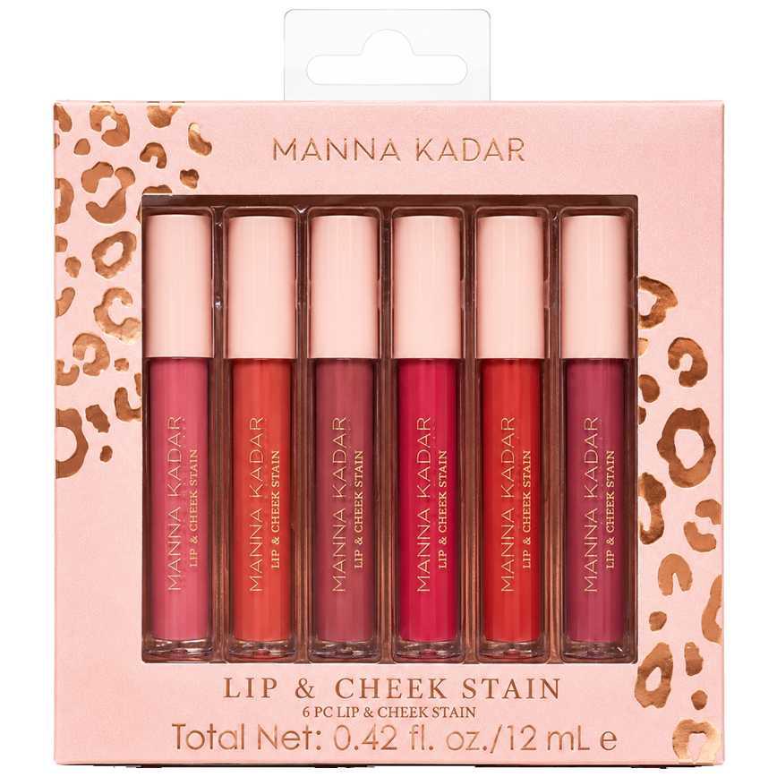 Manna Kadar Lip & Cheek Stain Set 6 pc.