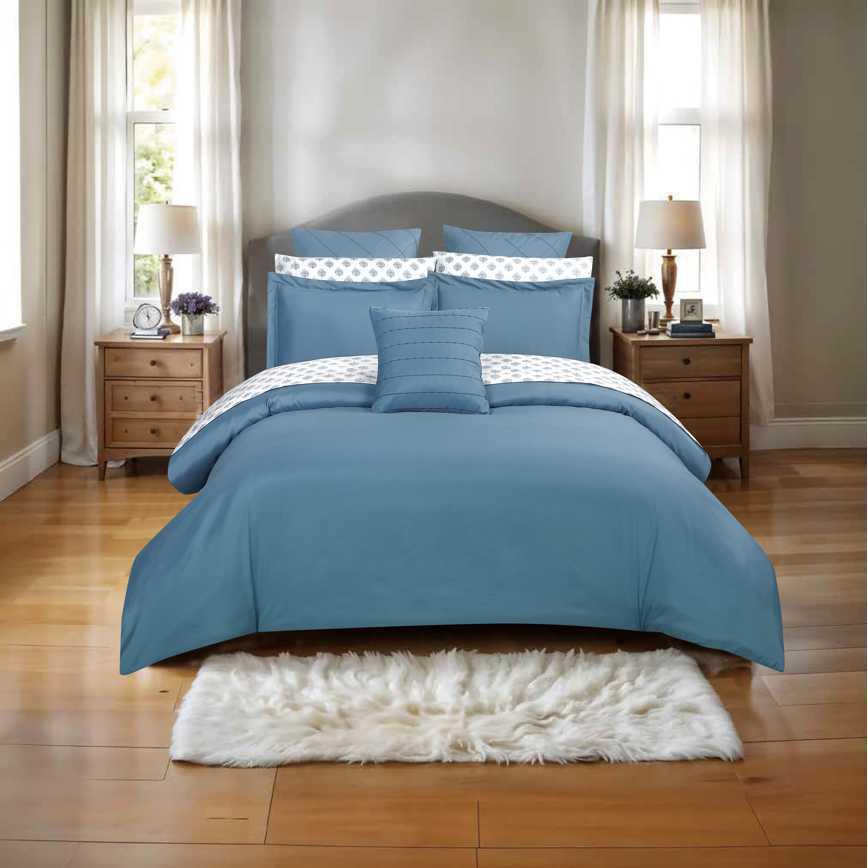 Paris Kate Comforter Sets Queen Solids 10 pc.