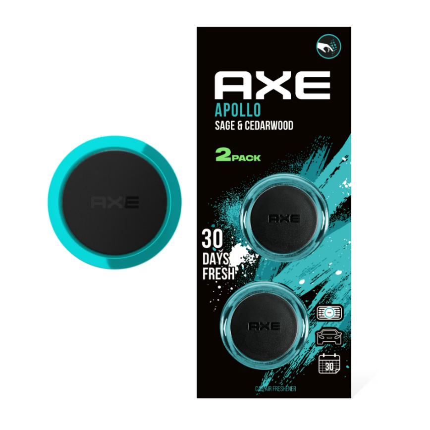 Axe Automotive Air Fresheners Apollo Sage & Cedarwood 2 pk.