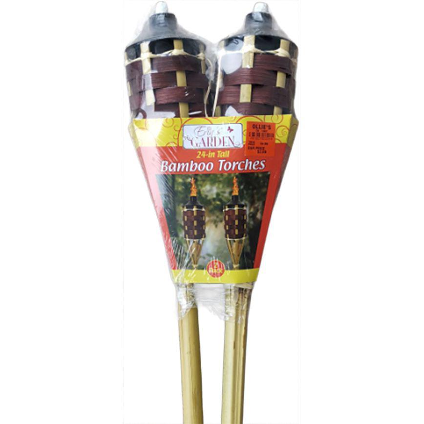Bamboo Torches 2 pk. 2 ft.