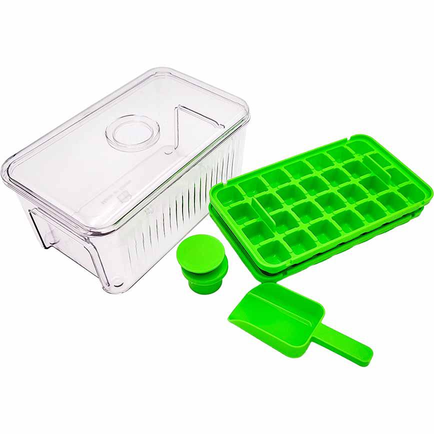 Ice Cube Tray With Container