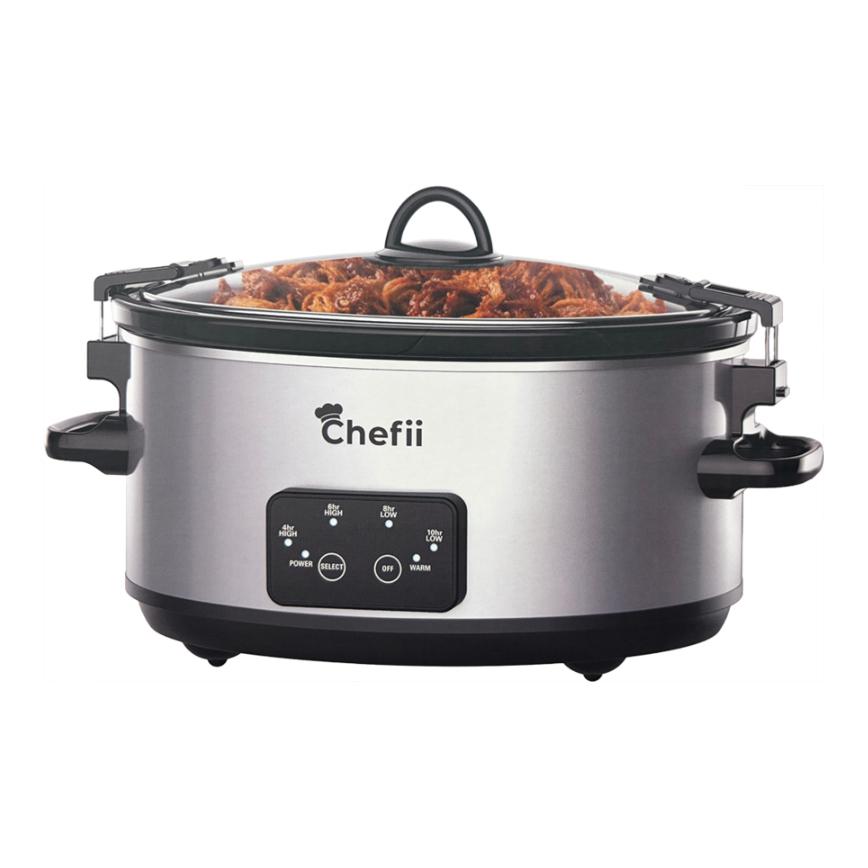 Chefii Digital Slow Cooker 7 qt.