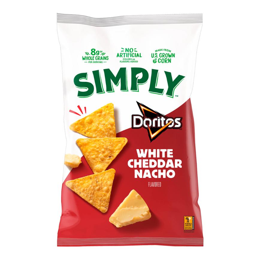 Doritos Simply White Cheddar Nacho 2.5 oz.