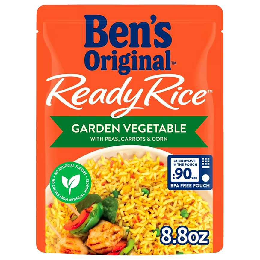 Ben's Original Ready Rice Garden Vegetable 8.8 oz.