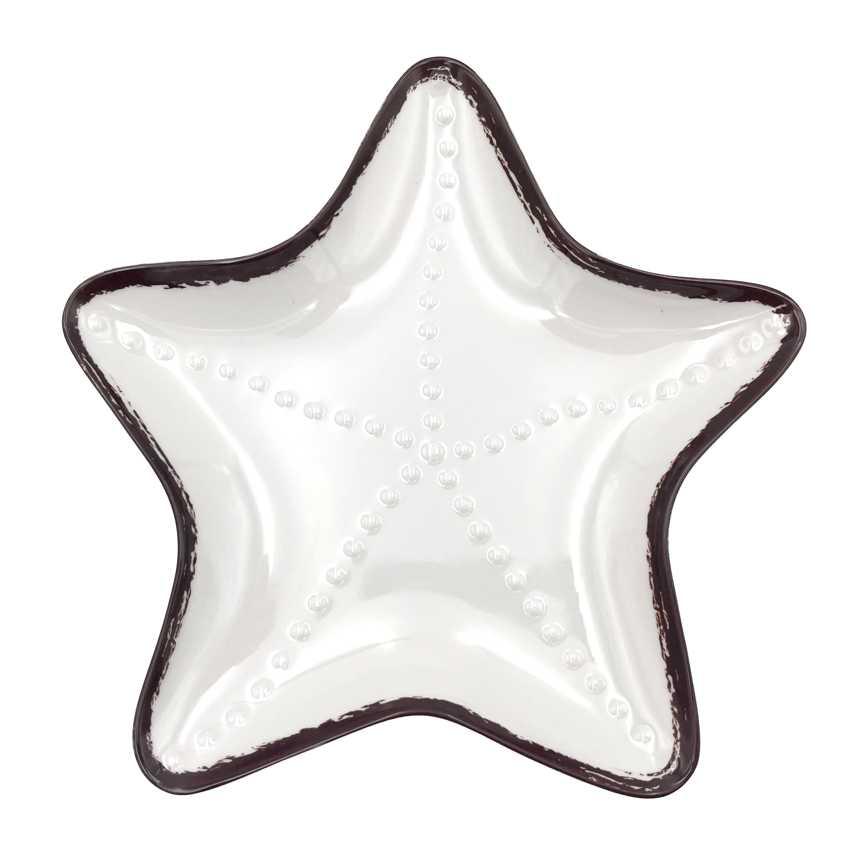 Shaped Serving Tray Starfish 9"