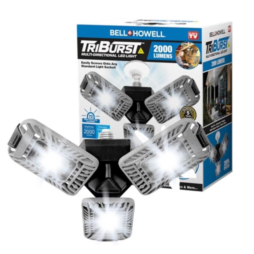 Bell+Howell 3 Panel Garage Light 2,000 Lumens