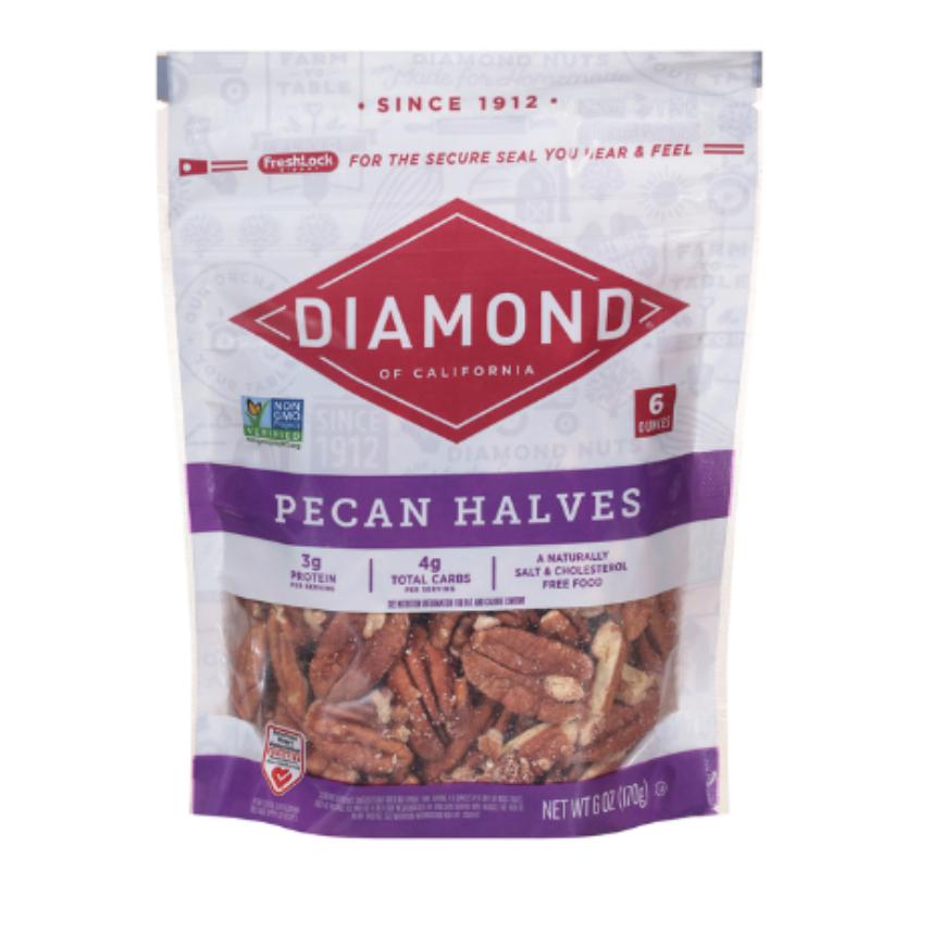 Diamond of California Shelled Pecan Halves 6 oz.