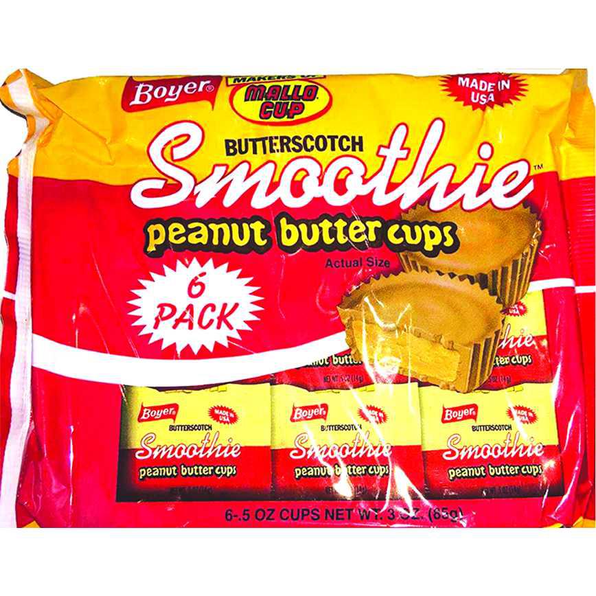 Boyer Smoothie Peanut Butter Butterscotch 6 pk.
