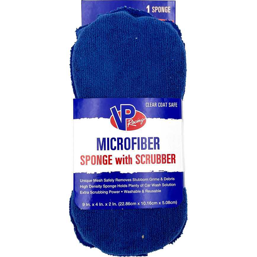 VP Racing Microfiber Sponge With Scrubber