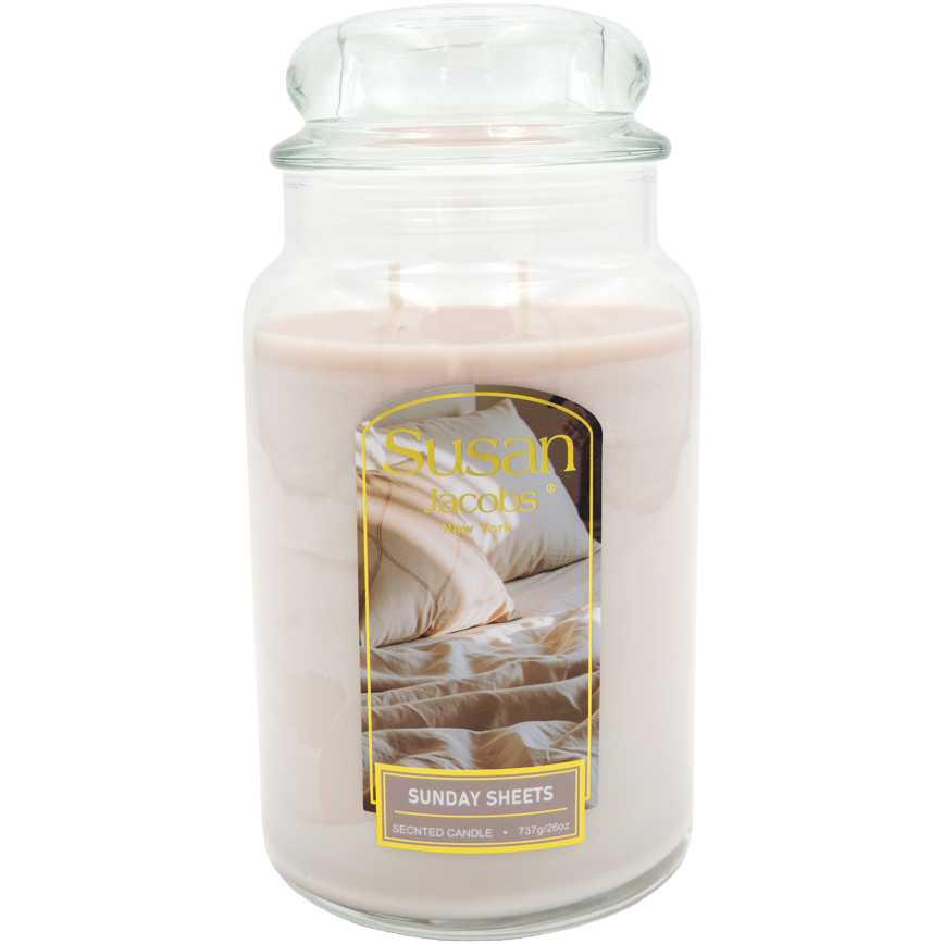 Susan Jacobs Apothecary Candles Sunday Sheets 26 oz.