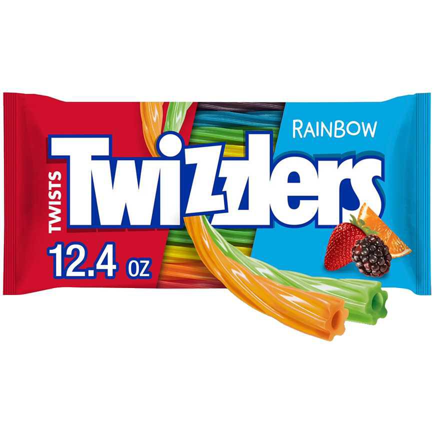 Twizzlers Twists Rainbow 12.4 oz.