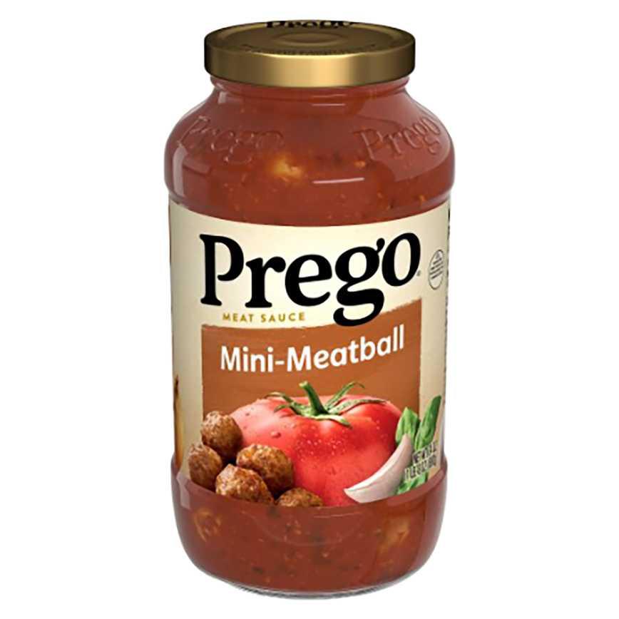 Prego Pasta Sauce Mini-Meatball 24 oz.