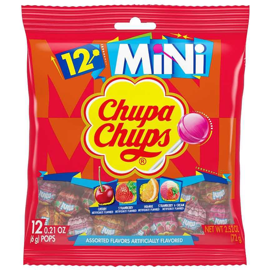 Chupa Chups Mini Lollipops 12 ct.