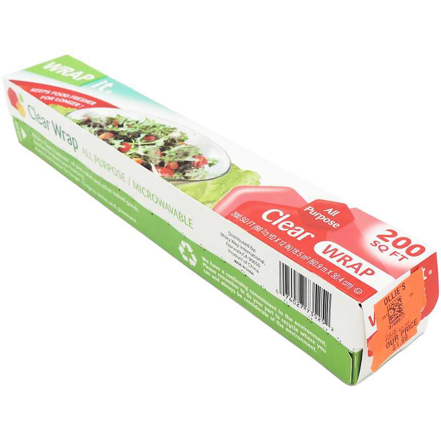 Wrap-It Cling Wrap Clear 200 sq. ft.
