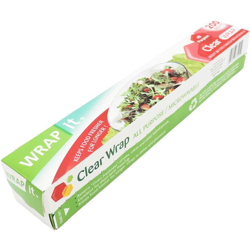 Wrap-It Cling Wrap Clear 200 sq. ft.