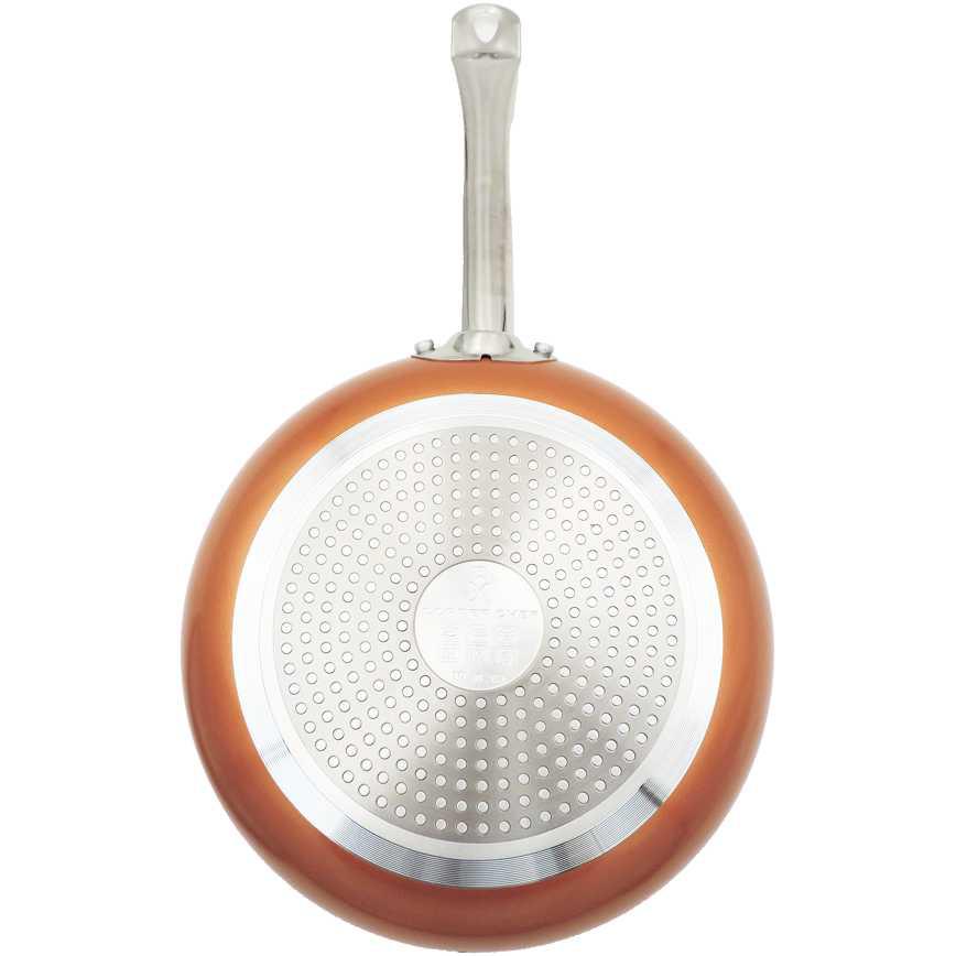 Copper Chef Fry Pan With Glass Lid 10"