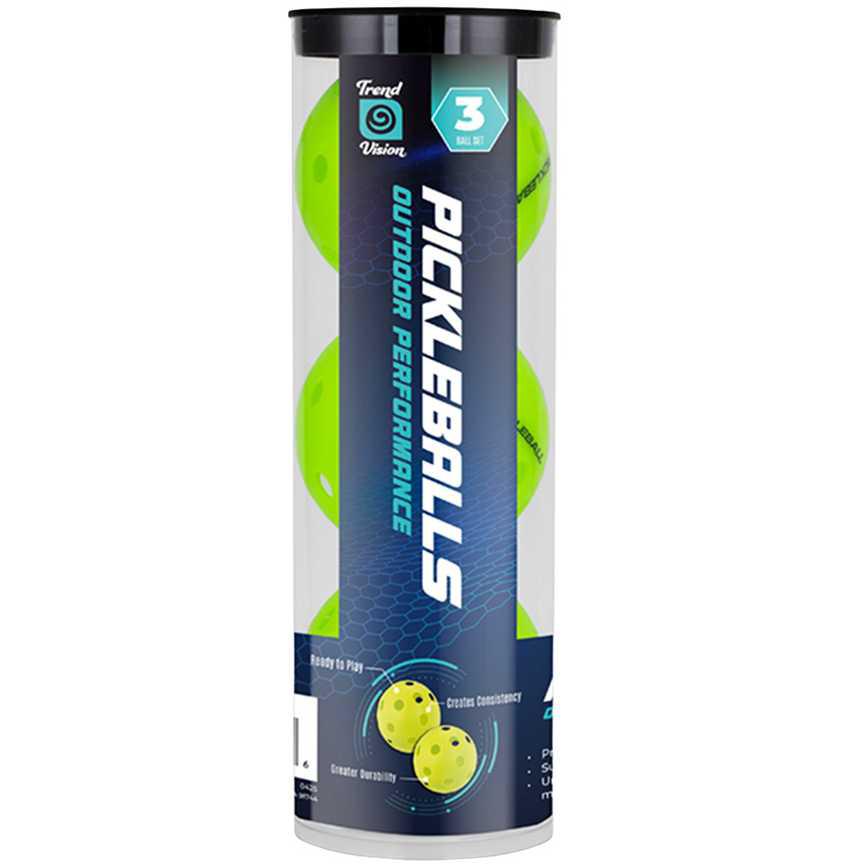 Trend Vision Performance Pickleballs 3 pk.