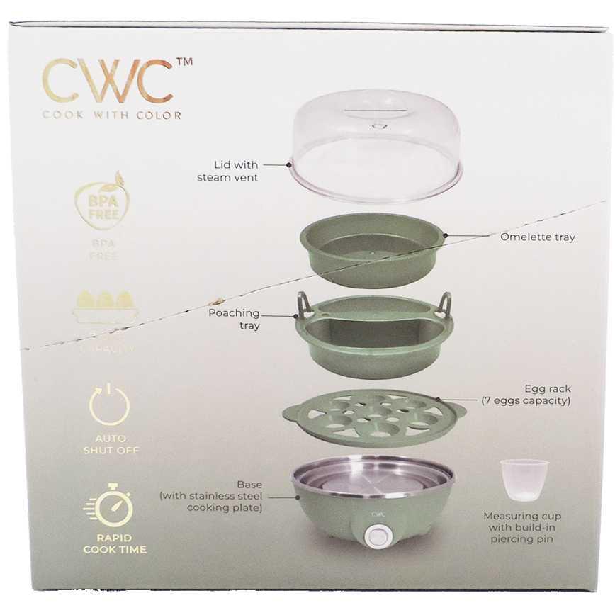 Cook With Color Electric Egg Cooker