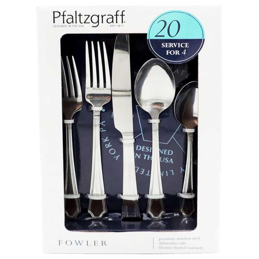 Pfaltzgraff Fowler Flatware Set 20 pc.