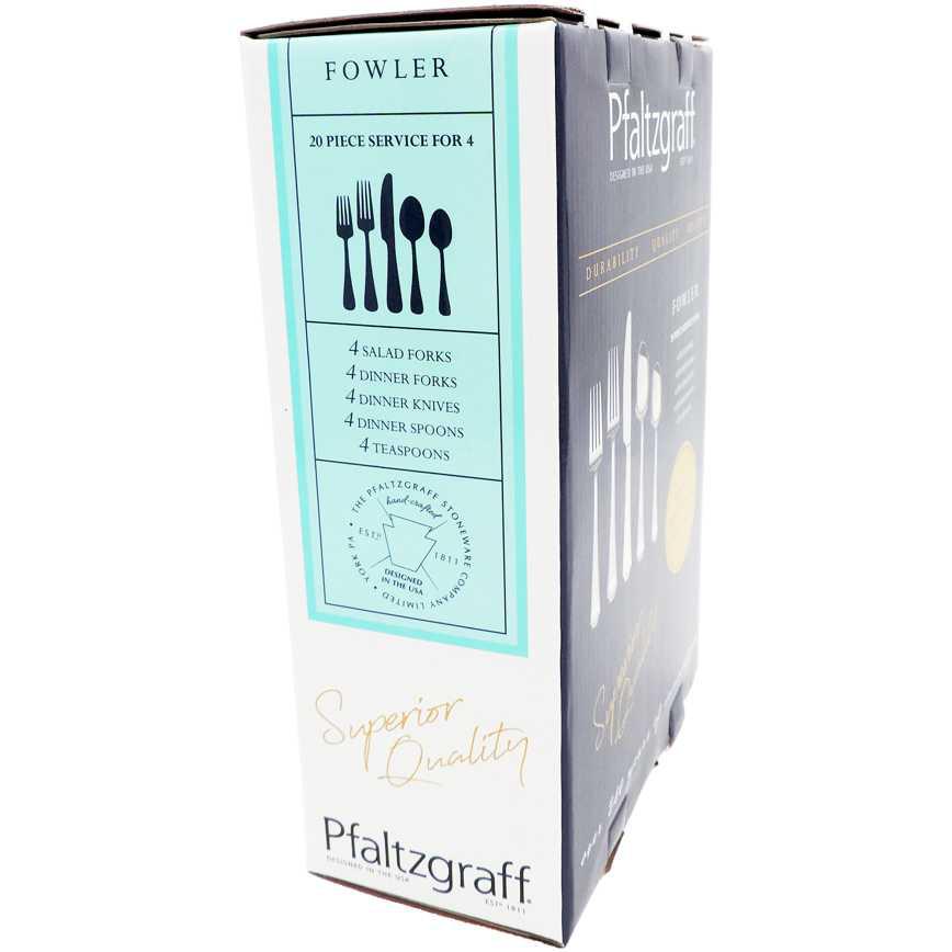 Pfaltzgraff Fowler Flatware Set 20 pc.