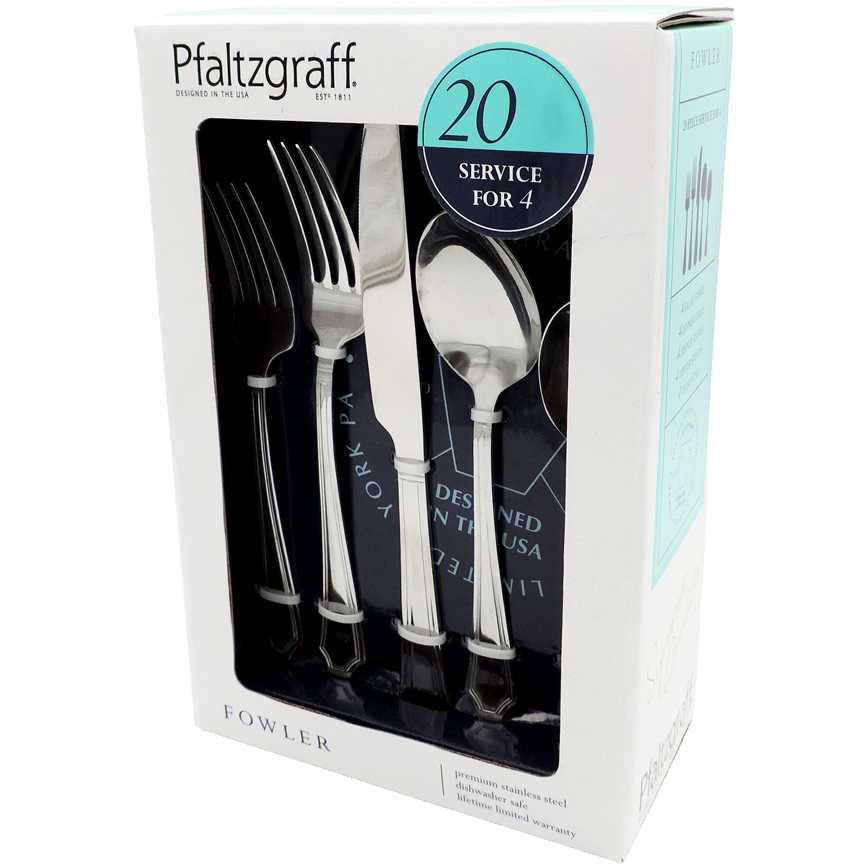 Pfaltzgraff Fowler Flatware Set 20 pc.