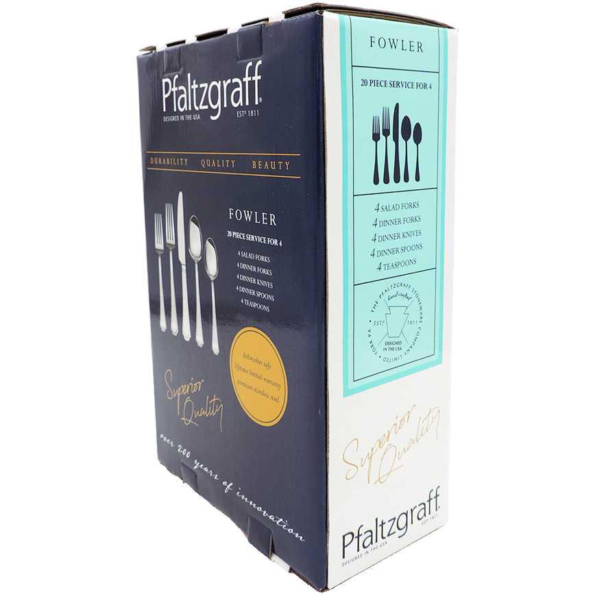 Pfaltzgraff Fowler Flatware Set 20 pc.