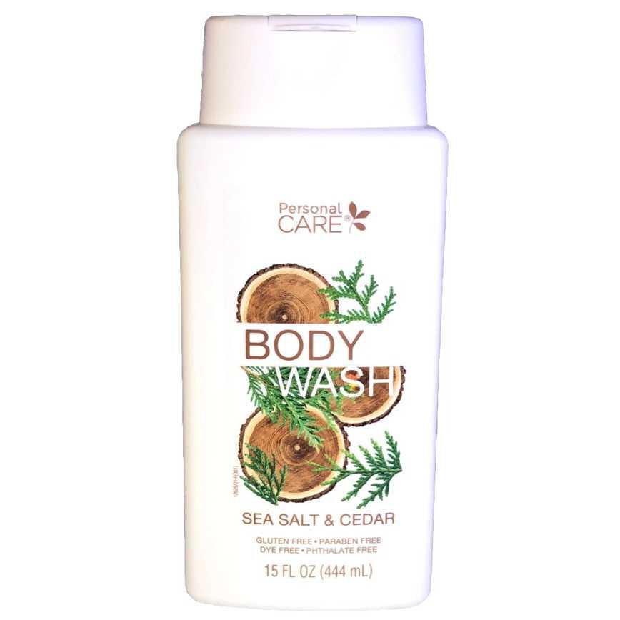 Personal Care Body Wash Sea Salt & Cedar 15 oz.