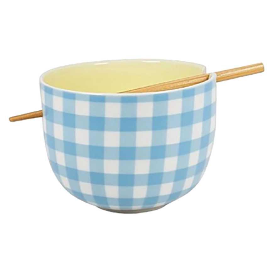 Noodle Bowl With Chopsticks