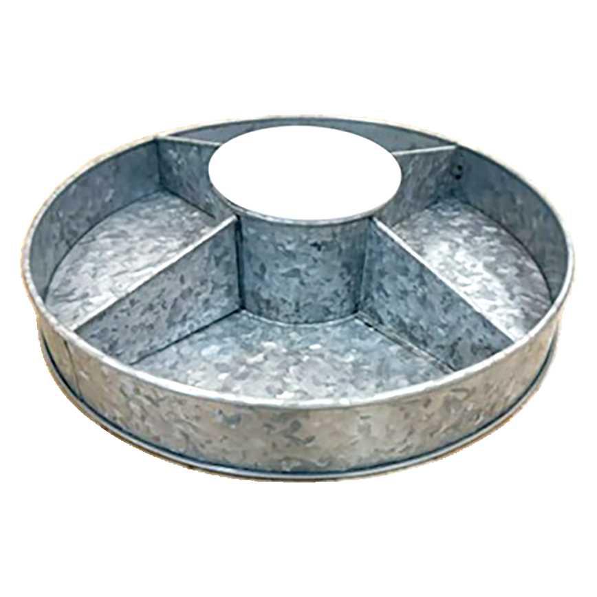 Galvanized Chip &amp; Dip Tray