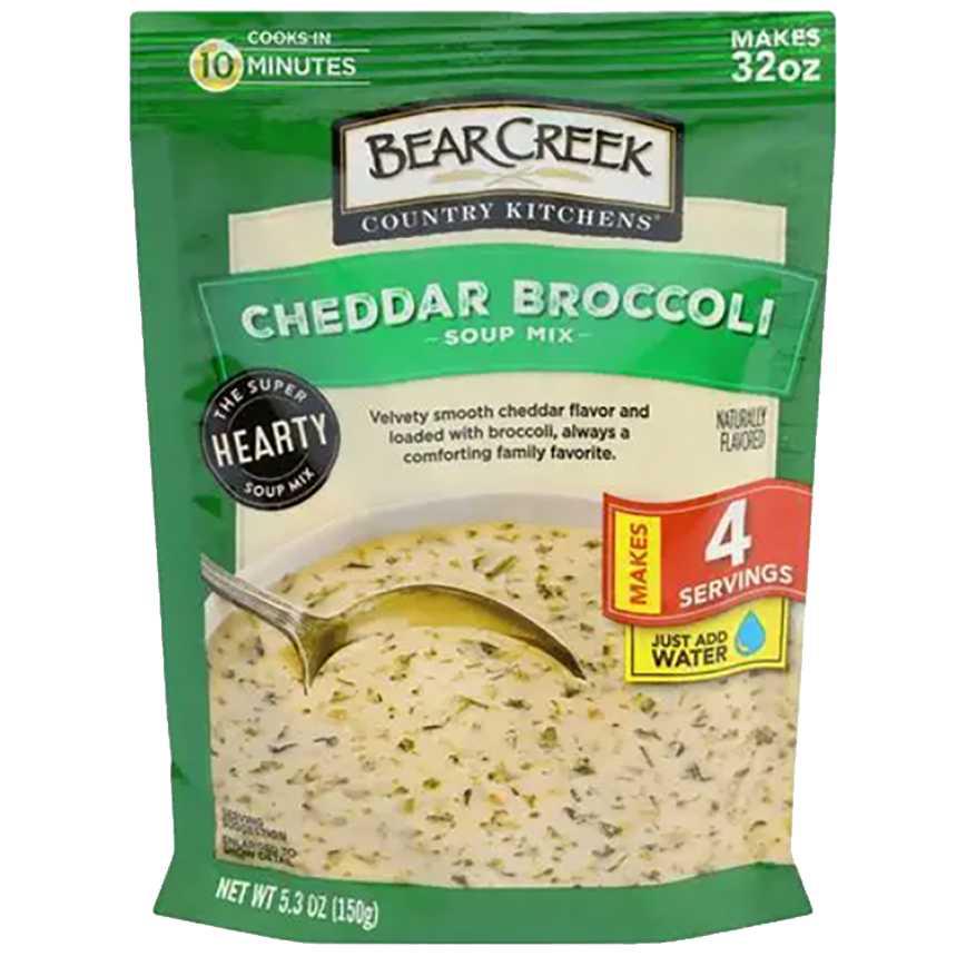 Bear Creek Soup Mix Cheddar Broccoli 5.3 oz.
