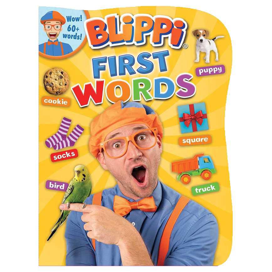 Blippi: First Words Book
