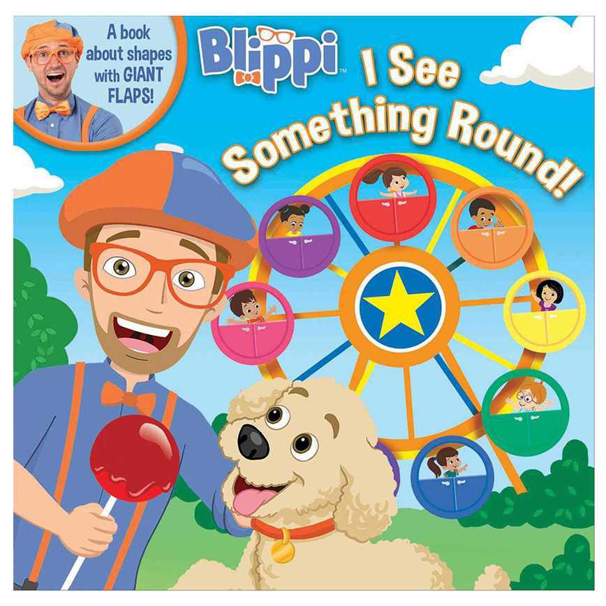 Blippi: I See Something Round! Book