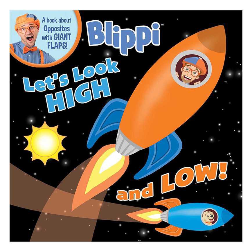 Blippi: Let's Look High and Low Book