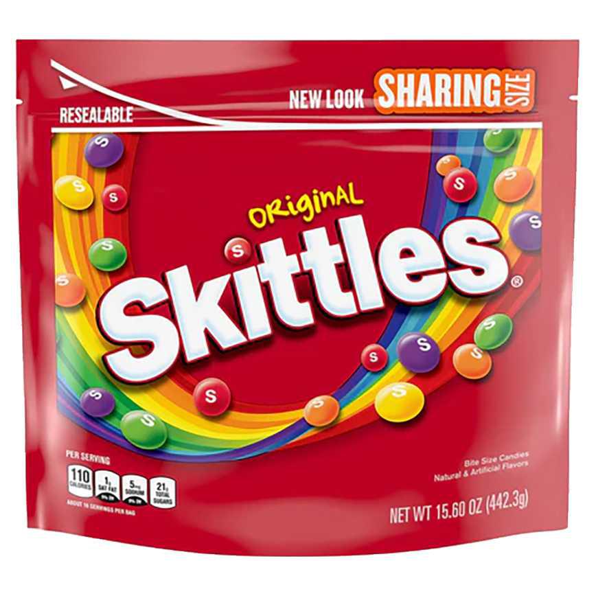 Skittles Original Sharing Size Candy 15.6 oz.
