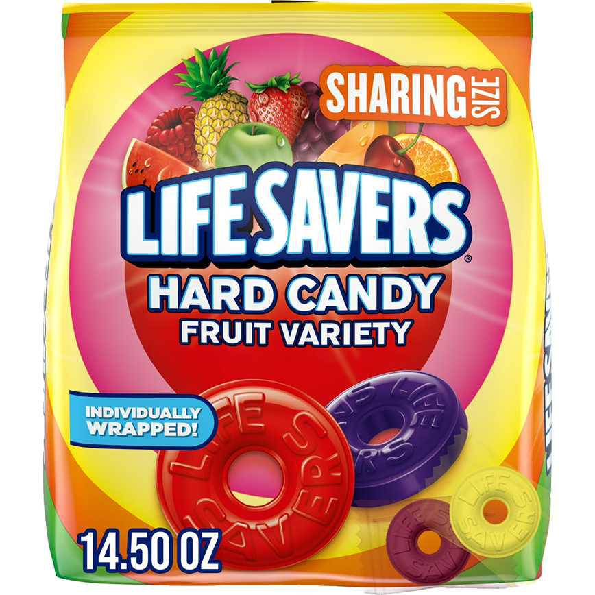 Life Savers Hard Candy Fruit Variety Sharing Size 14.50 oz.
